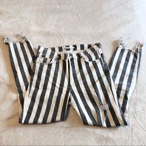 Zara Jeans - Zara | Striped Skinny Jeans Zara Jeans - Zara | Striped Skinny Jeans